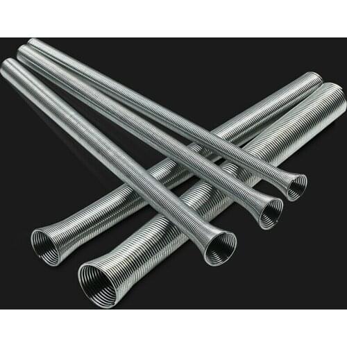 5pcs Spring Tube Tension Spring Pipe Bender Spring Steel For Copper Aluminium Tube Bending Hand Tool