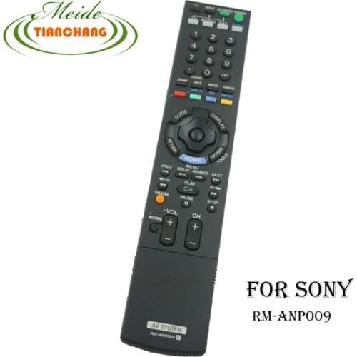 Used Original RM-ANP009 For Sony AV System RM ANP009 Remote Control LCD TV BD DVD
