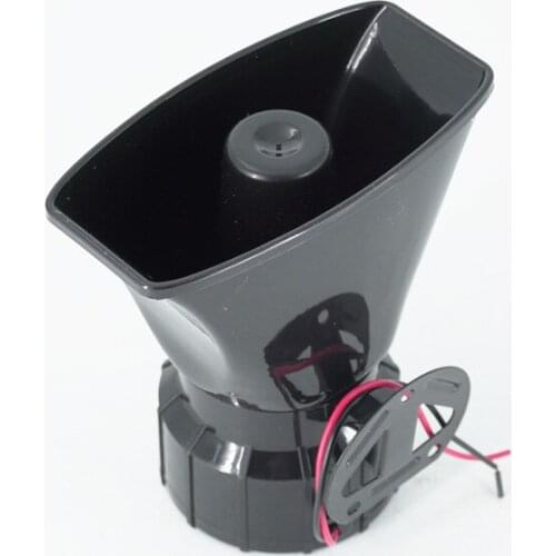 Wireless remote control seven tone alarm horn 12V automobile and motorcycle alarm