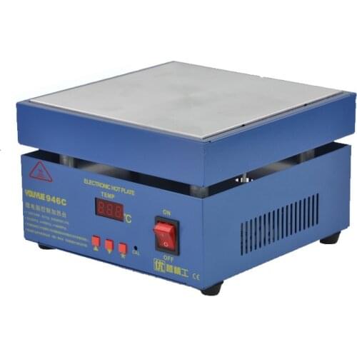 YOUYUE 946C Electronic Hot Plate Preheat Preheating Station 200x200mm for PCB, SMD heating work for phone lcd screen separate