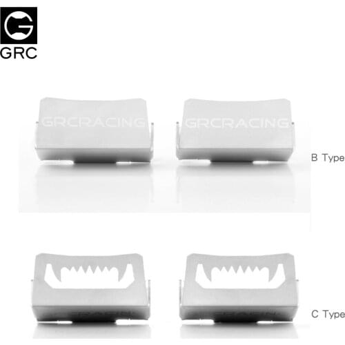 GRC Axle Protection Stainless Steel Plate / Armor For 1/10 Traxxas TRX-4 Axle Upgrade part accessories #GAX0106B