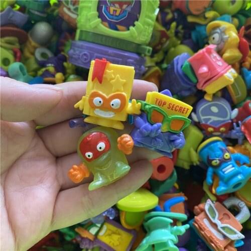 FGHGF Random 10/20/30Pcs/lot Superzings Series 1-5 Rubber Cartoon Anime Gang Action Figures Toys Model Toy Dolls Figures Gift