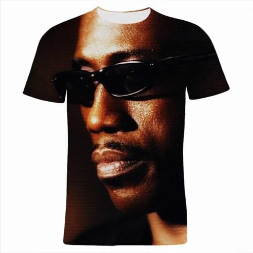 Marvel Fashion 3D Print Blade Women Tee Shirts Summer Short Sleeve Oversized Mens Clothes Cool Harajuku Children T-shirt