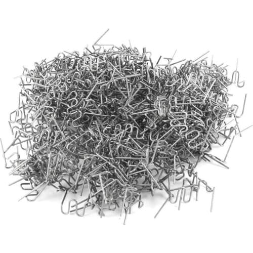 K0AF 600Pcs 0.6/0.8mm Wave Flat Hot Staples For Plastic Stapler Repair Welder