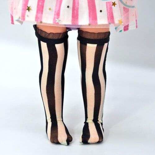 Fashion doll long leg stockings for 16inch doll 1/4 BJD doll accessories Girls gift