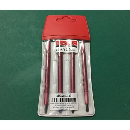 MSSA 05.009 The needle shovel for Aluminium lacquered handle for long second hand and small counter of observatory watch