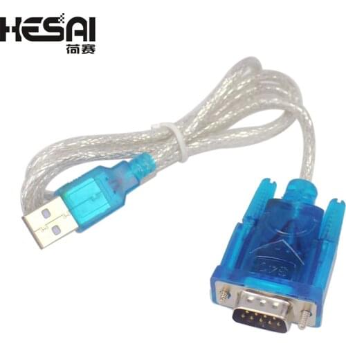 HL-340 USB to RS232 COM Port Serial PDA 9 Pin DB9 Cable Adapter Support Windows7-64