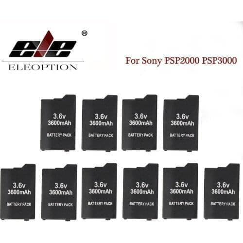 Wholesale 3.6V 3600mAh Replacment Battery For Sony PSP2000 PSP3000 PSP 2000 PSP 3000 Gamepad Controller Batteries