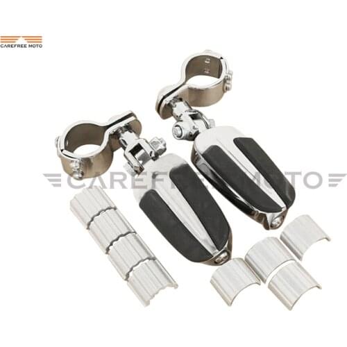 25mm 35mm Motorcycle Foot Pegs Moto Foot Rest case for Yamaha XV250 Suzuki C109R KAWASAKI VULCAN VN400 Honda Shadow GL1800