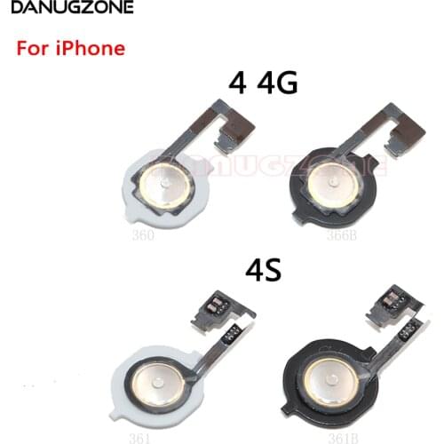 Home Button Return Keypad Menu Flex Cable For iPhone 4S 4 4G