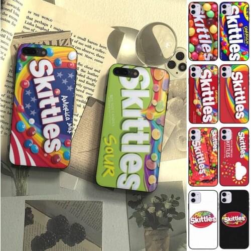 Skittles Sweet Sour Fruit Phone Case Fundas Shell Cover For Samsung S10 S20 Fe Lite S21 S30 ULTRA Plus 5G
