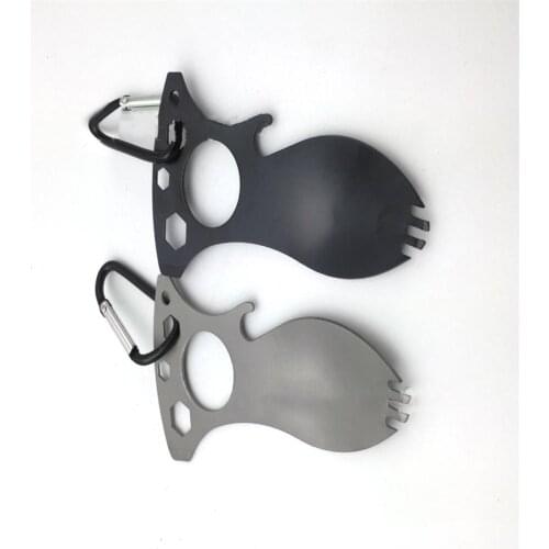 Stainless Steel Outdoor Tableware Multifunctional Combination Portable Tool