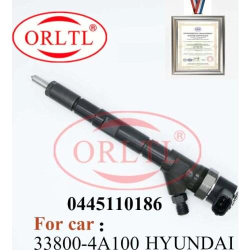 ORLTL 0445110186 (0445 110 186) ,0 445 110 691 Common Rail Sprayer Injector For Hyundai Starex/Libero/Starex 2.5CRDi KIA Sorento