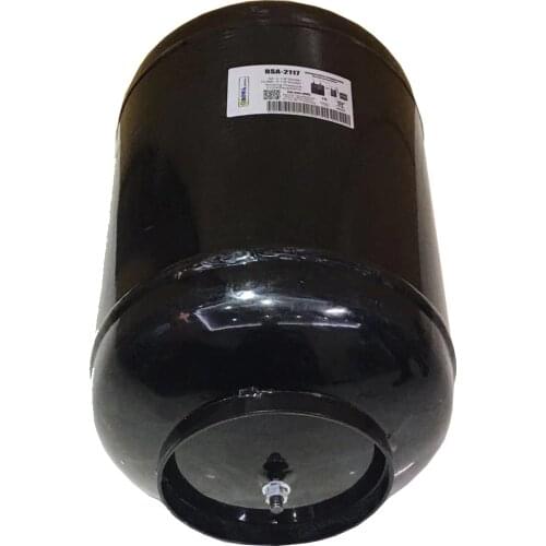 21L accumulator with 2-1/8" solder connection is great choice for single stage screw compressor unit, such as HSN/HSK 6461