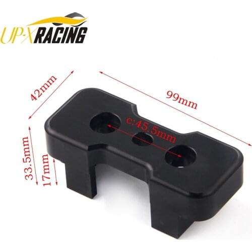 Transmission Mount Insert Billet Aluminum For S-Tronic/Manual FOR Audi A4 A5 S4 S5 Q5 B8 Chassis Models black