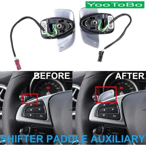 Car Steering Wheel Shifter Paddle Auxiliary For Mercedes BENZ A-Class W177 C-Class W205 CLS-Class C257 E-Class W213 C238 A238