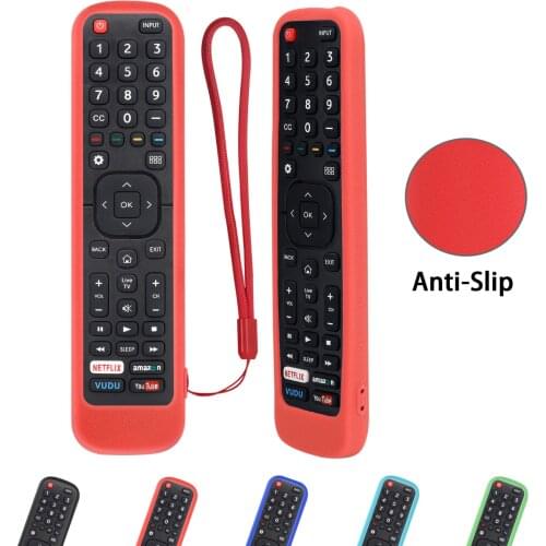 TV Remote Control Covers For Hisense EN2A27 LED HDTV EN-2A27 HDTV Remote Case Skin-Friendly Shockproof Protective
