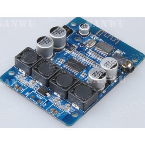 DC 12V 24V TPA3118 30W + 30W Wireless Bluetooth Audio Receiver Stereo Digital Power Amplifier Board AUX Audio input For Speakers