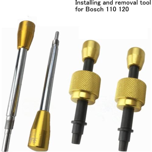 Common rail injector control valve seal ring mount and disassemble tools for Bosch 110 120