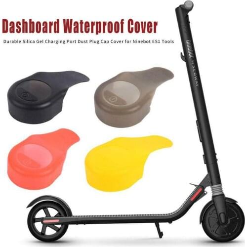Electric Scooter Dashboard Cover Waterproof Silicone Dashboard Protector Cover Case for Nine-bot ES1/2/3/4 Dashboard Cover