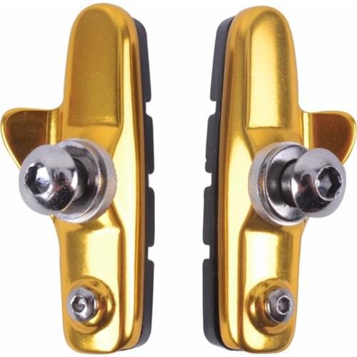 Dead fly bicycle silent wear-resistant brake block water guiding rubber brake pad accessories road bike brake pad C brake