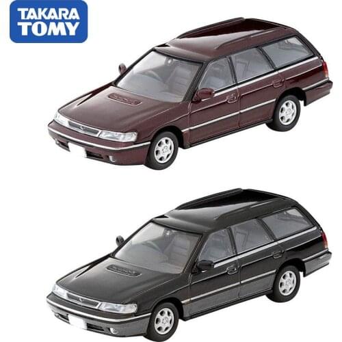 Takara Tomy Tomica Simulation Car Model TLV 1/64 Subaru Legacy Station Wagon Museum Frame Model Desktop Decorations Collection