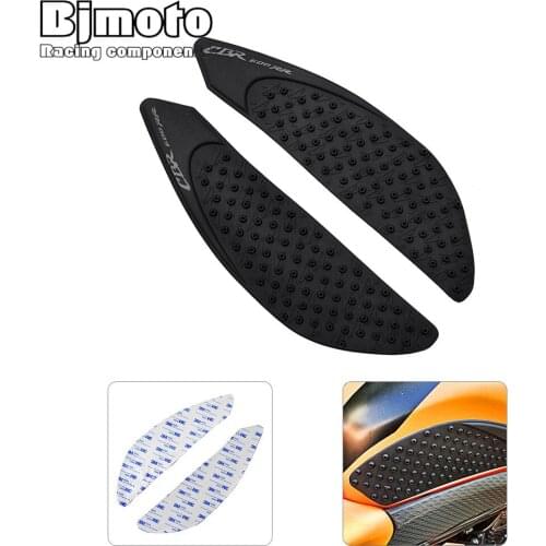 BJMOTO Motorcycle Anti slip Tank Pads Sticker Side Pad Gas Fuel Knee Grip Decal For Honda CBR600RR 2007-2012 CBR 600RR CBR600 RR