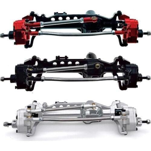 Heavy Duty Aluminum Alloy Front Portal Axles for 1/10 RC Crawler Car Axial SCX10 III AXI03007 AR45 Axle CNC Upgrade Part