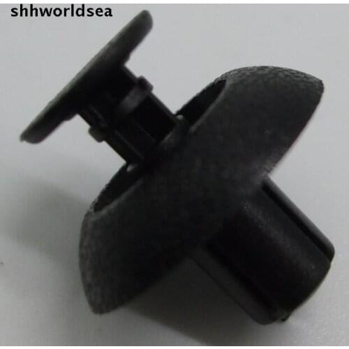 Shhworldsea 100pcs POM Black Push-Type Retainer Fastener Clip For Toyota 90467-07211