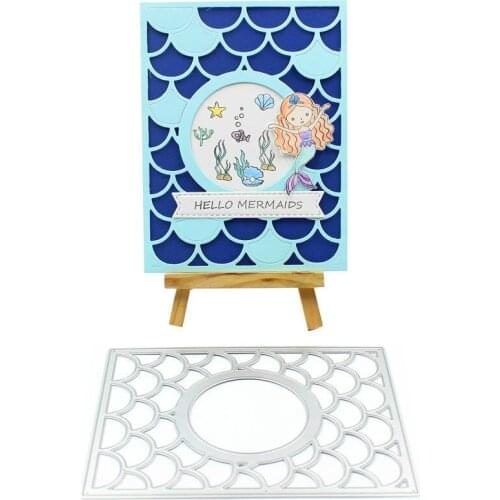 Wave Frame Metal Cutting Dies for DIY Scrapbooking/Card Making/Kids Fun Decoration Supplies