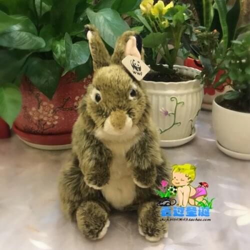 30cm High quality plush rabbit stuffed animal bunny toy simulation lifelike baby dolls for kids toys for children home decor