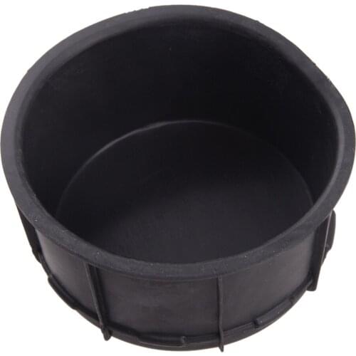 Rear Center Console Rubber Cup Holder Insert Car Black Fit for Ford F150 2009 2010 2011 2012 2013 2014