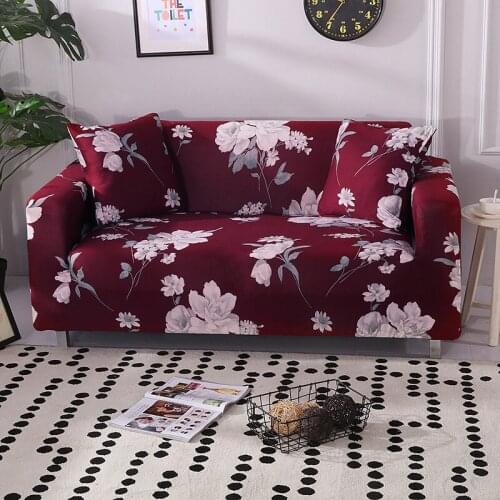 Geometry Elastic Sofa Cover for Living Room Slipcovers Stretch Plaid L Shape Corner k Sofa Covers Spandex Couch Chair Cover 1Pcs