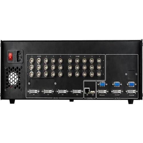 12 internal digital processing MIG-630C video switcher developed especially for display systems