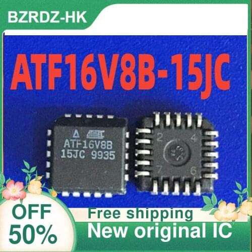 2-10PCS/lot ATF16V8B ATF16V8B-15JC PLCC20 New original IC
