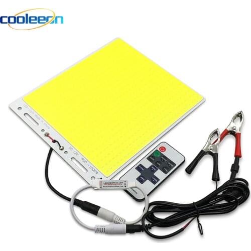 210*180mm 600LEDs Super COB LED Panel Light 300W 12V Dimmable LED Lamp for Car Outdoor Lighting House Decor Bulb DIY Pure White