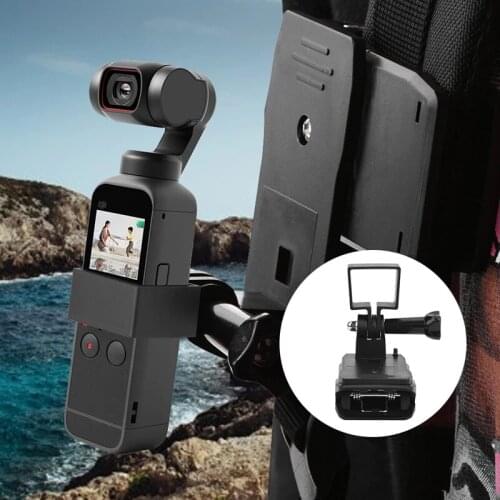 Camera Accessory Backpack Clip Shoulder Bag Mount Holder Clamp for DJI Osmo Pocket 2 Handheld Gimbal