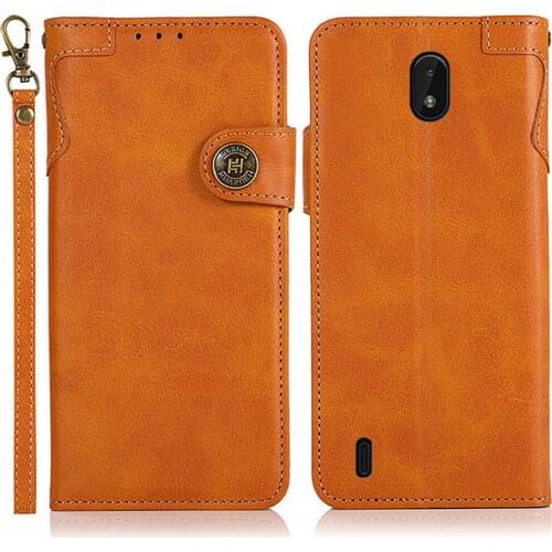 For Nokia C01 Core 2021 Retro Flip Wallet Case for Nokia C01 Plus Leather 360 Protect Cover for Nokia C01 Plus C 01 Core Case