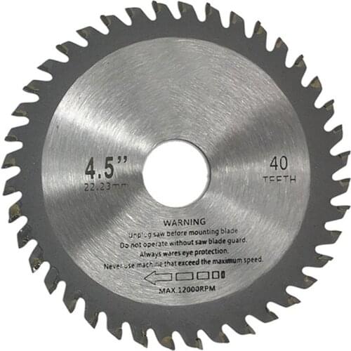 115/125mm 40T Circular Saw Blade Wood Cutting Disc For Metal Chipboard Cutter 4/5" Multitool Power Tool For Makita Angle Grinder