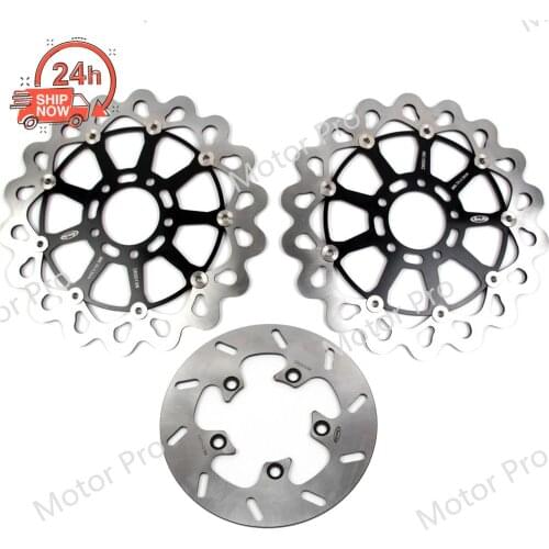 For Suzuki GSXR 1000 2001 2002 Front Rear Brake Disc Disk Rotor Motorcycle Replacement Accessories GSX R GSX-R GSXR1000 01 02