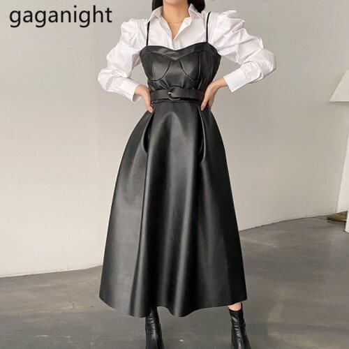 Gaganight Fashionable Shirt Dresses
