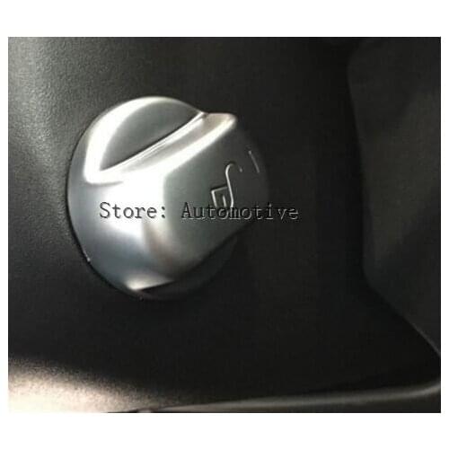 Chrome Interior Accessory Steering Wheel Lock Cover Button Decoration Trim For Jaguar XE F-Pace f pace 2016,Car Styling