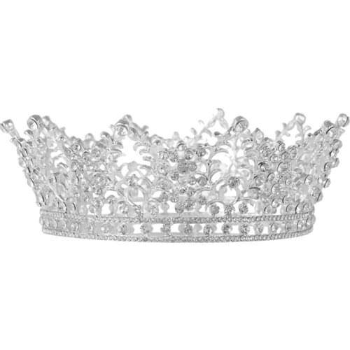Crystals Wedding Bridal Hair Accessories Princess Crown Tiaras Wedding Headband Crystals Prom Evening Headpiece