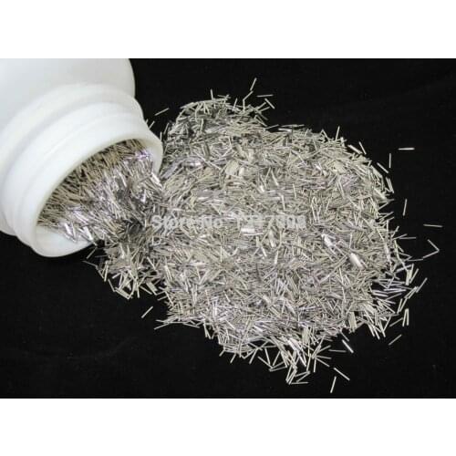 Mini pins for magnetic tumbler 200g per size, dia 0.2mm Jewelry polishing needles,Stainless Steel Magnetic Pins