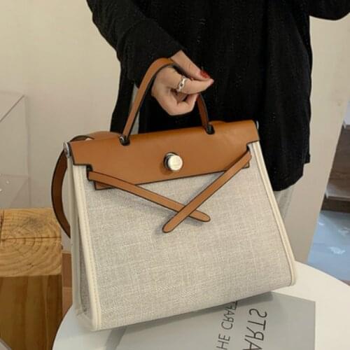 Fashion Female Crossbody Bags for Women Designer Tote Messenger Bags Canvas Women Handbags Large Capacity Ladies Shoulder Bag