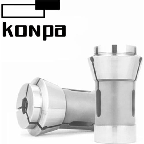 163E 14mm - 20mm cnc lathe chuck round hole guide bush collet chuck cnc lathe machine powerful collet