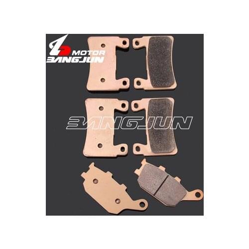 Motorcycle Front Rear Metal Brake Pads For HONDA CBR600RR F5 2003-2004 CB1100 2010-2015
