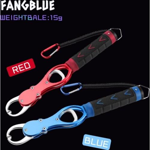 Fishing Grip With Scale Catch Fishing Tool Aluminum Alloy Fishing Accessories With Fishing Rope Pliers For Fishing Tackle 2020