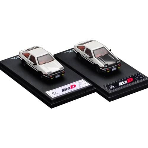 TM Model 1:64 Initial D AE86 Alloy simulation car model toy with original box Collection Toy car
