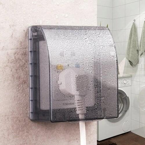 Waterproof Wall Socket Switch Plate Box Protective Cover Universal DustProof Outlet Door Bell Box 86 Type Splashproof Box